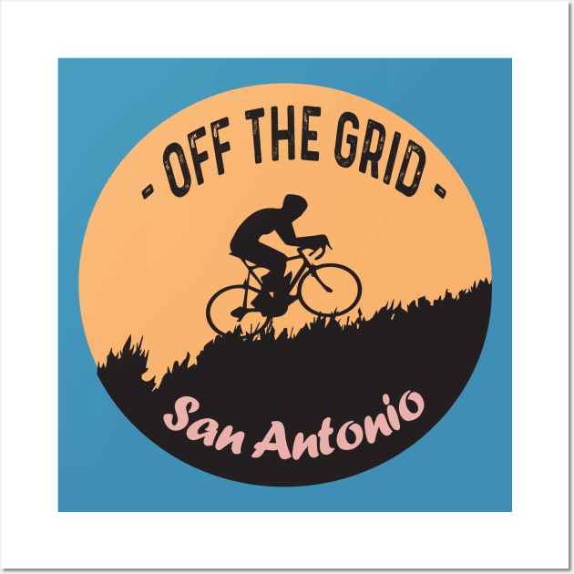 OFF THE GRID Wall Art by BishBashBosh